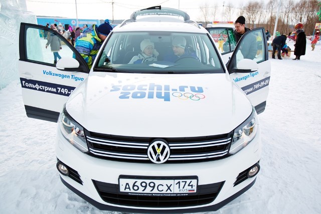 Автоцентр "Гольфстрим", официальный дилер Volkswagen  в Челябинске, устроил праздник зимнего спорта